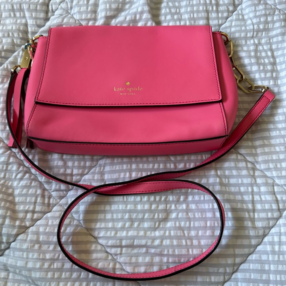 Kate Spade Bubblegum Pink Crossbody Bag